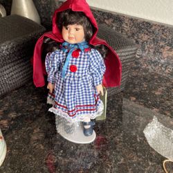 Porcelain Little Red Riding Good