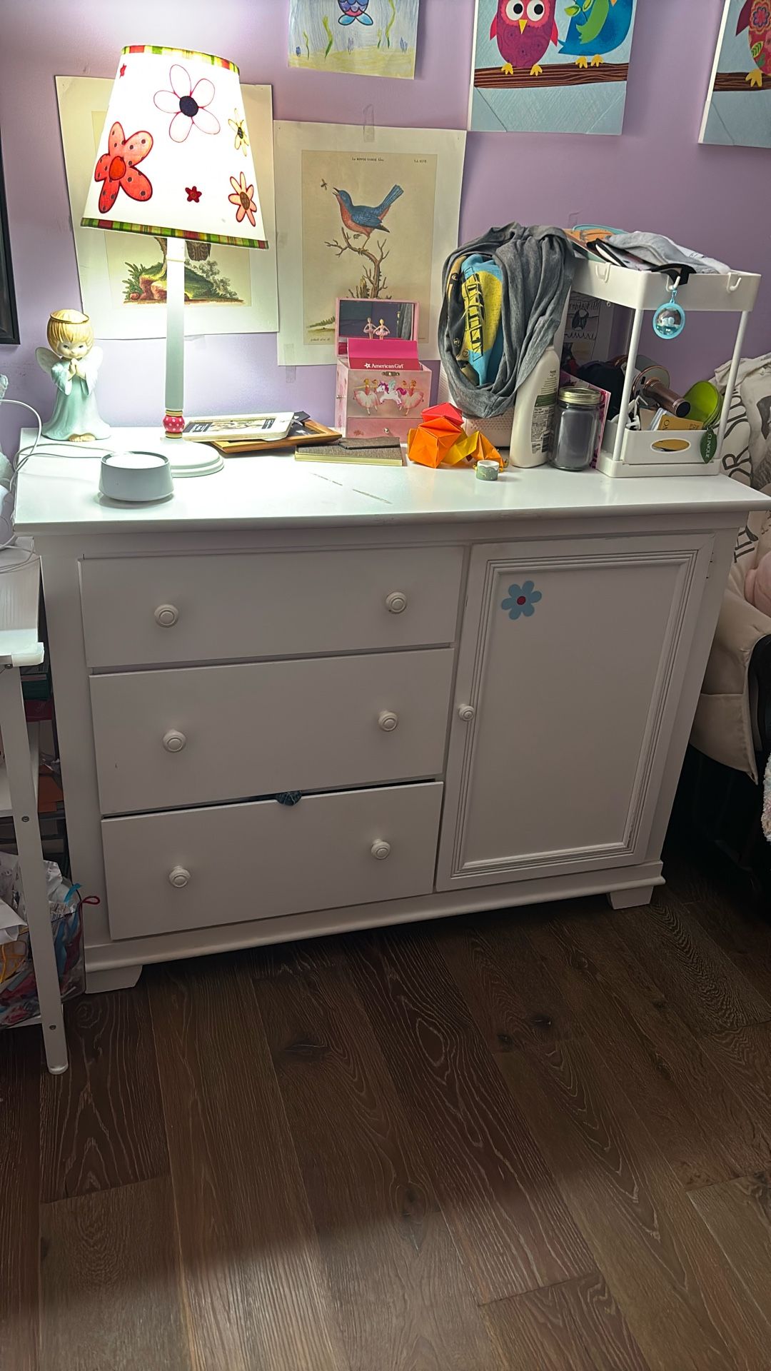 Girls White Dresser (Stanley Brand)