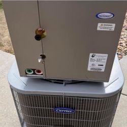 2 ton carrier AC condenser and evaporator coil 