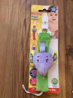 BRAND NEW Elephant pacifier holder/finder