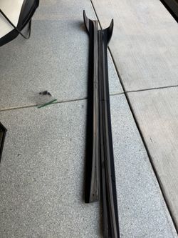 Matte Black Side Skirts for Tesla Y