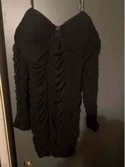 Fashionova Black Midi Dress