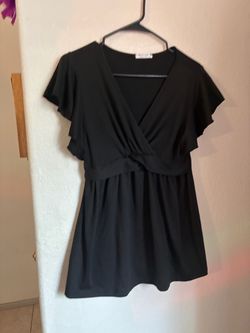 Cotton maternity top