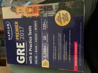 GRE Premier with 6 Practice Tests