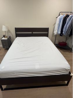 Queen Bed Frame + Mattress