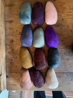 Handmade large Easter Wool Eggs