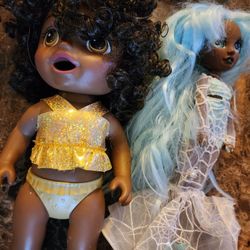 Baby Alive And RAINBOW HIGH