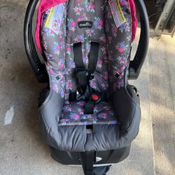 Evenflo Embrace Blossom Infant Car Seat With Base