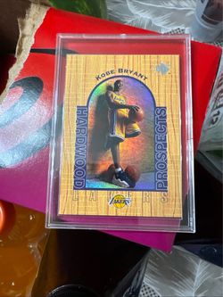 96-97 Kobe rookie card upper deck #19 hardwood prospect