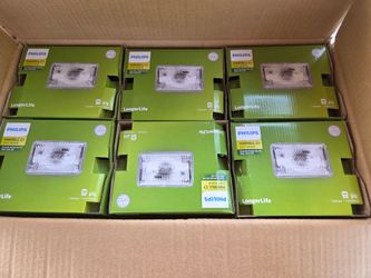 Philips 6 lampe in the box
