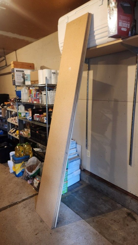 3/4" Particle Board Shelves