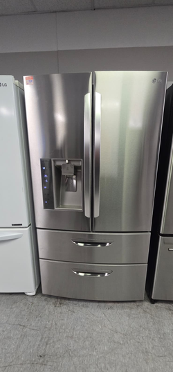LG 4‑Door French Door Fridge – Stainless, Ice & Water
