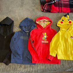Boys Sweatshirts Sizes 6&7