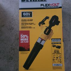 Dewalt 60v Flex Volt Leaf Blower Kit 9.0 Battery And Charger  $230