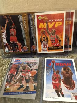 Michael Jordan/shaq/David Robinson cards