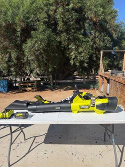 Ryobi 40v HP jet fan blower vacuum kit