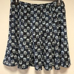 Michael Kors Floral Lakheri A Line Skirt