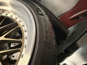 New bc forged rims with pilot sport 4s tires
