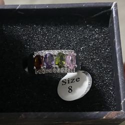 Stainless Steel Rings Size 8 