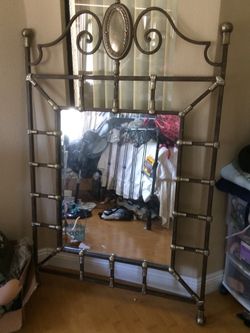 Large heavy mirror