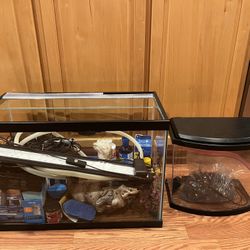Fish Tank + Supplies