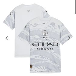 Manchester City Puma Year of  The Dragon 2024 Men’s Jersey Sz L