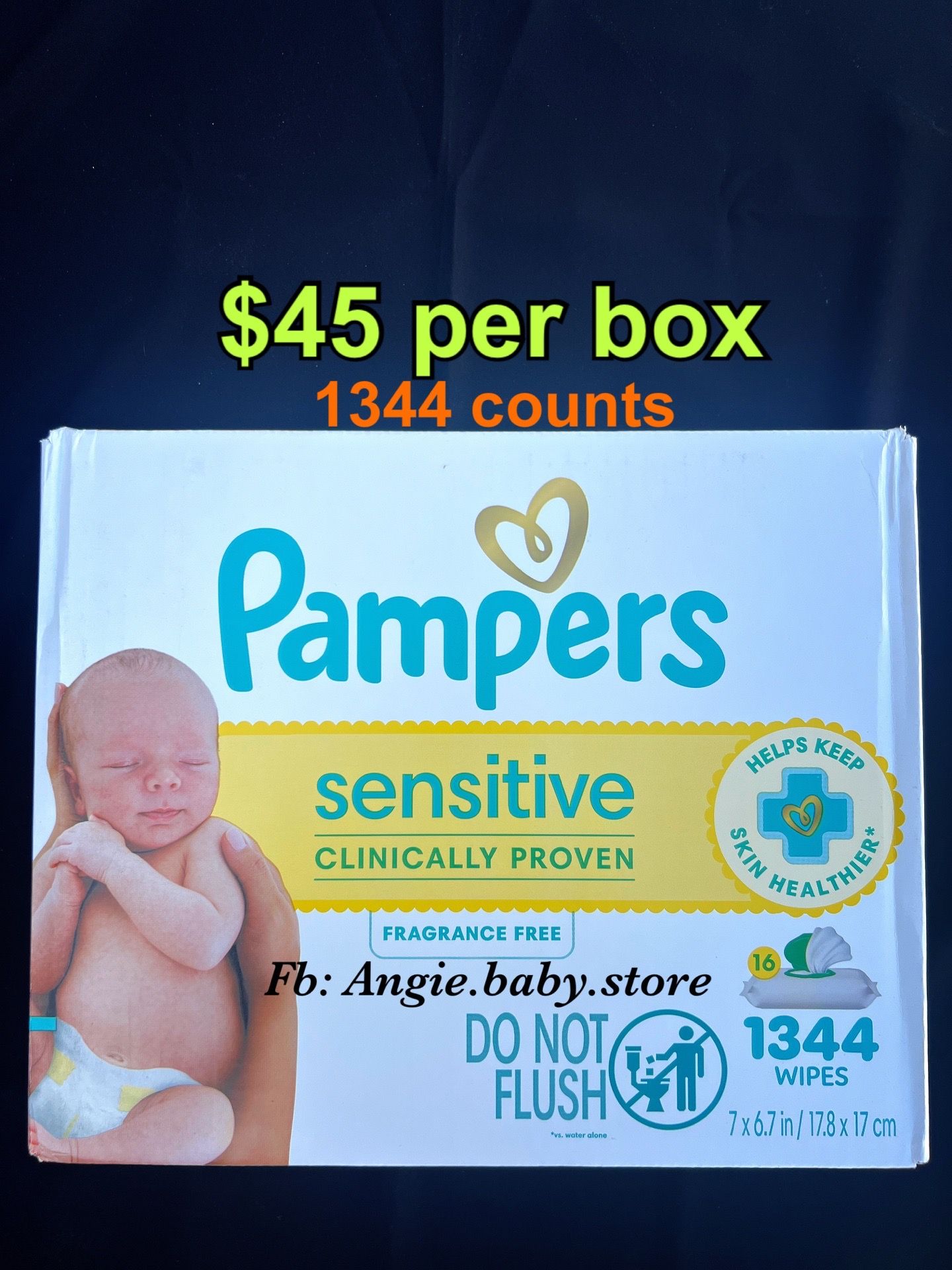 Pampers wipes sensitive