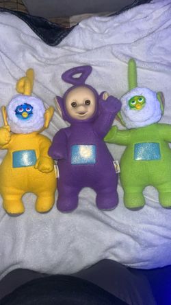 TELETUBBIES ..kinda Tele furby Custom Made Plush