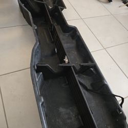 Chevy toolbox (back chair) down the chair. 