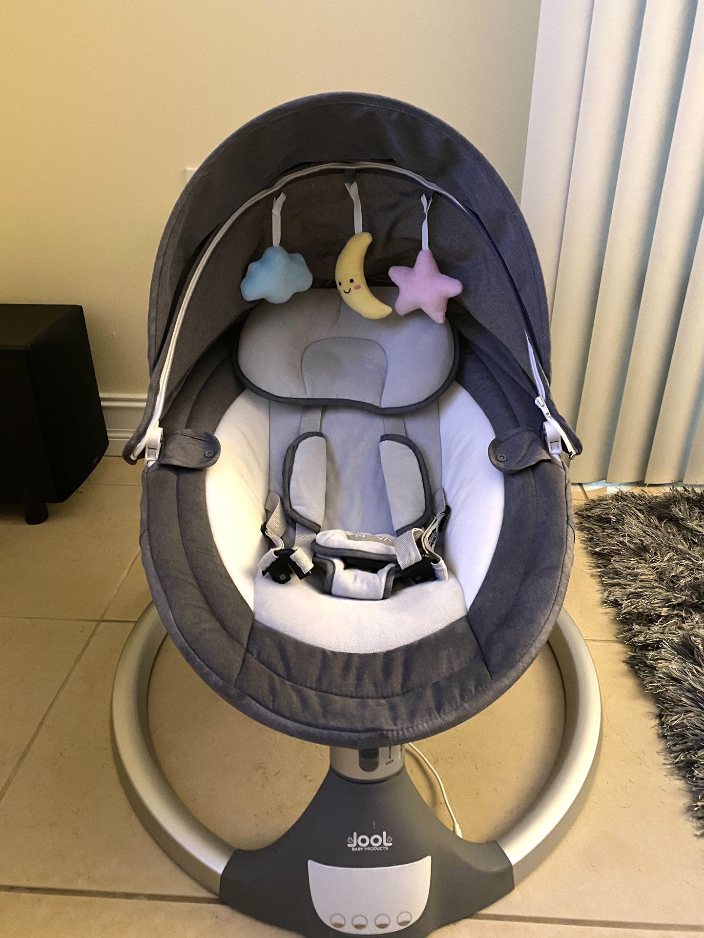 Jool Baby Nova Baby Swing for Infants - Motorized Bluetooth Swing, Music Speaker Jool Baby