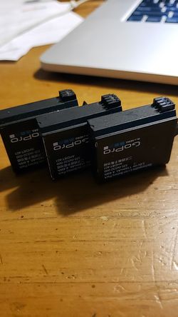 3 gopro hero4 batteries