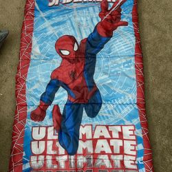 Spider-Man sleeping bag