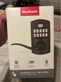 Kwikset handle plus lock