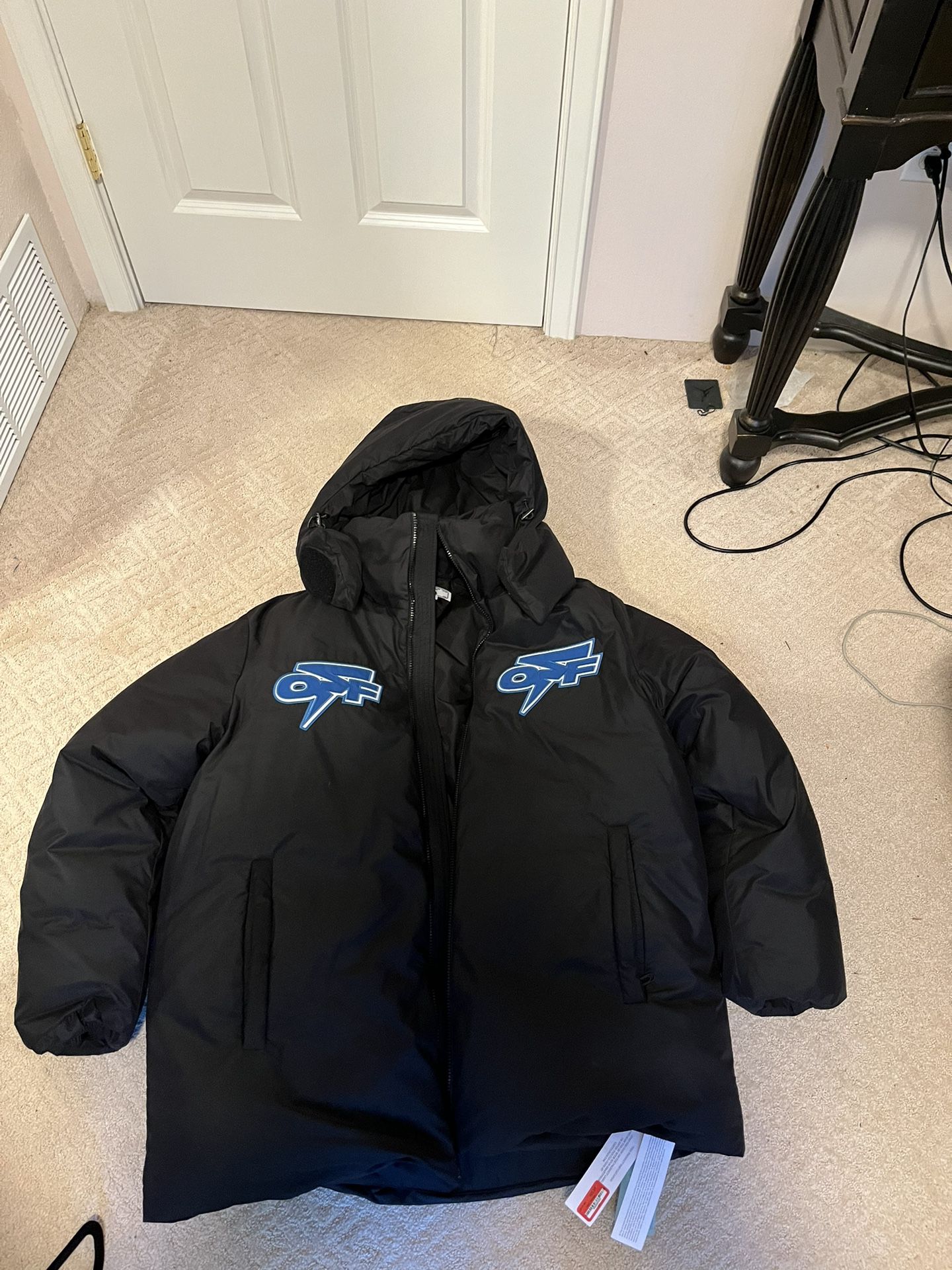 Off White Puffer Jacket 
