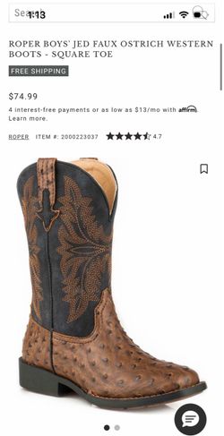 Boys cowboy boots