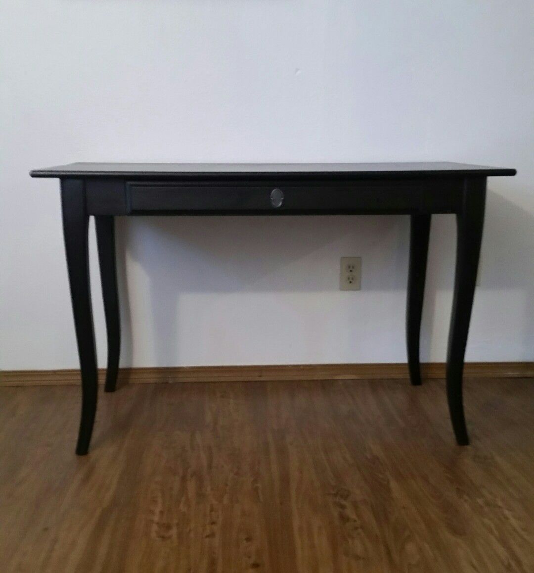 IKEA Solid Wood Leksvik 12068 drawer Curved Leg Desk Furniture