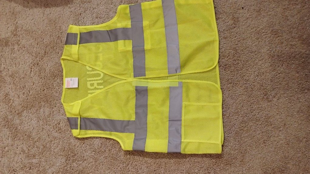 Reflective Security Guard Safety Vest - National Patrol by Unipro -Medium