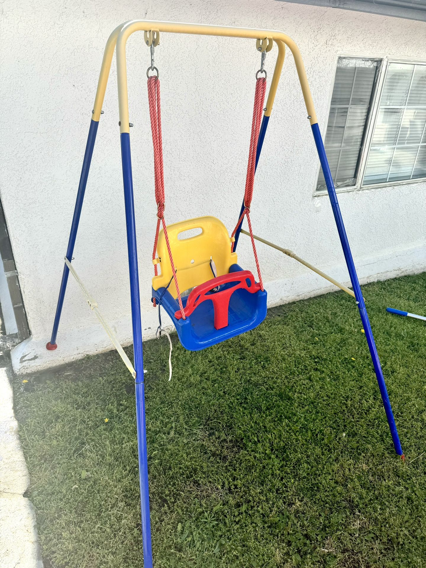 Baby / Toddler Swing Set No Setup