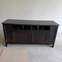 Black Wood Cabinet 