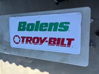 Large Metal Sign