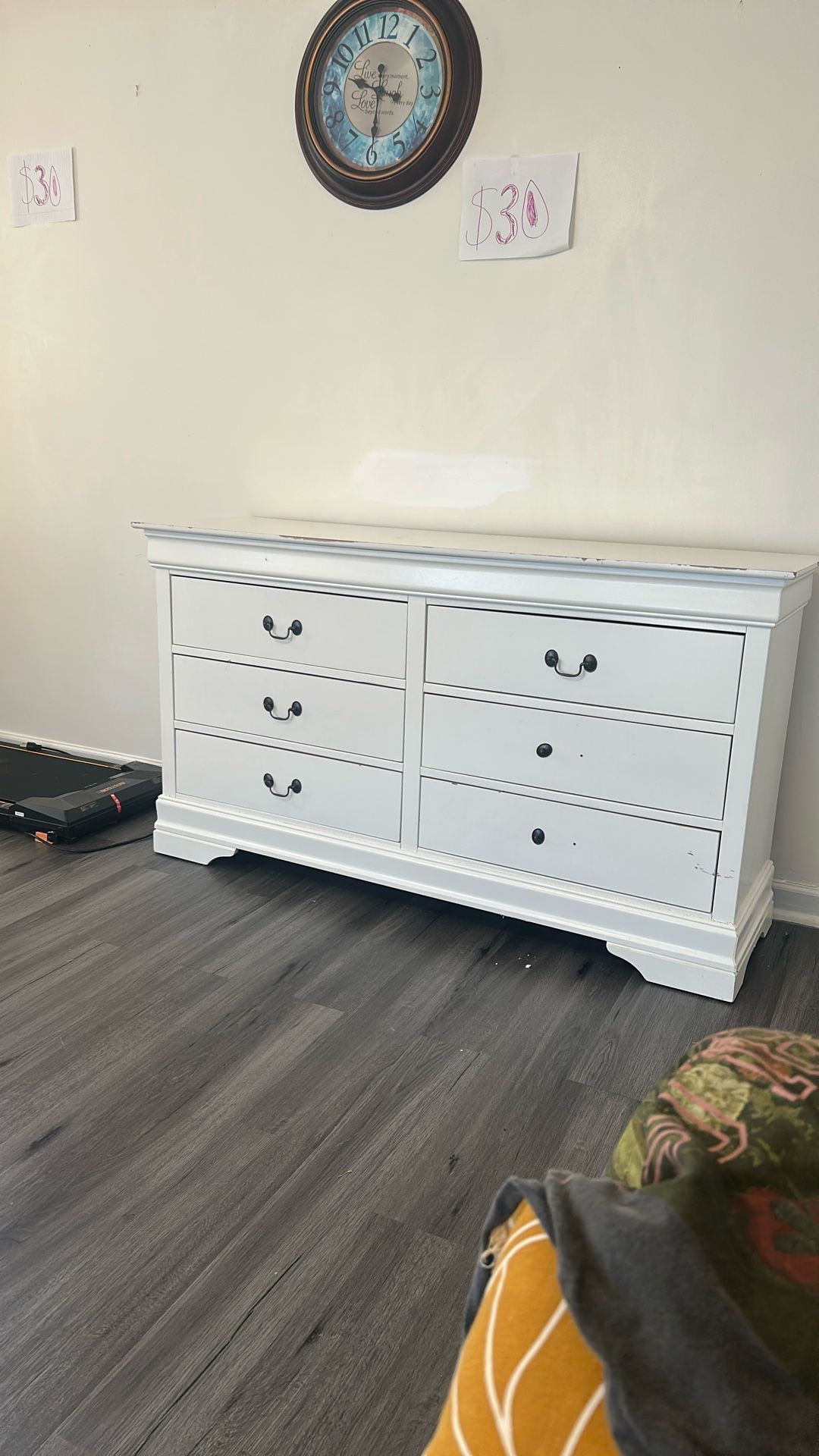 White Dresser
