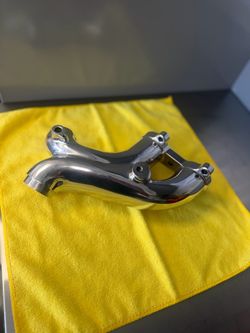 Rivera Dual Carb Intake Manifold Harley Evo Evolution Big Twin Polished