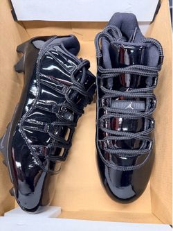 Jordan 11 low football cleats size 10