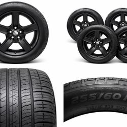 Set of 4 original OEM wheels from a 2024 Land Rover Defender