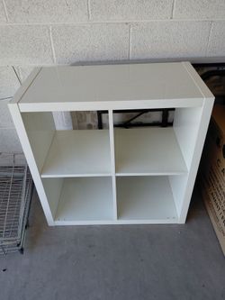 White Cubby 30" X 30" X 30"