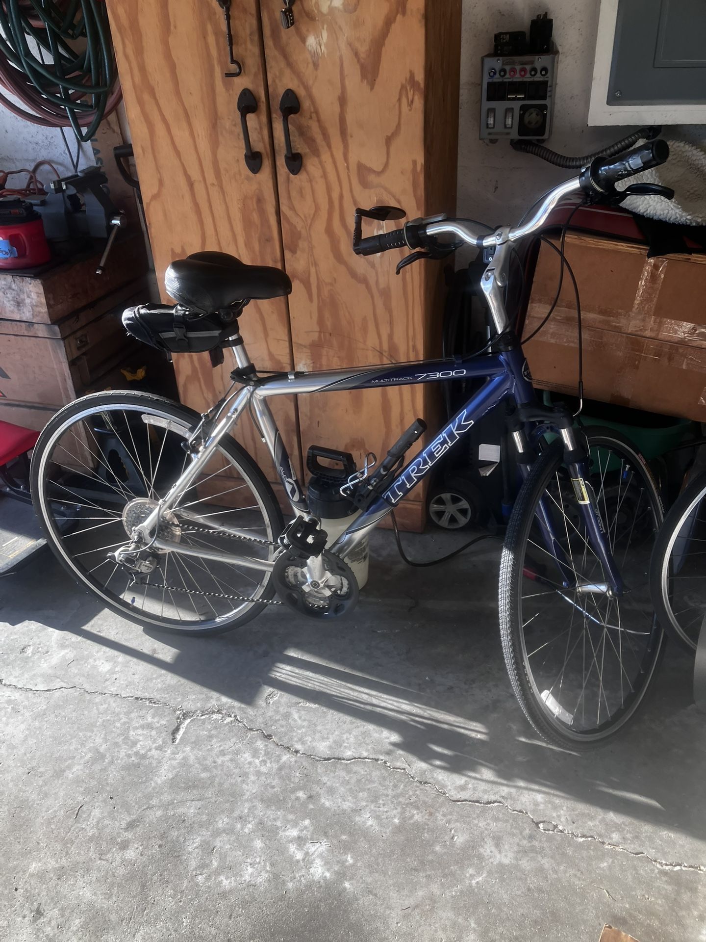 Motorcycles.  Bicycles 