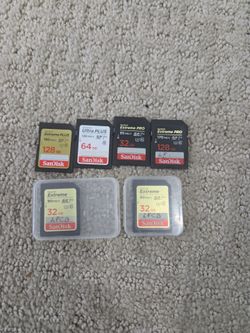 SD cards / Memory cards!