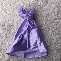 Barbie Clothing - Purple Dress Vintage