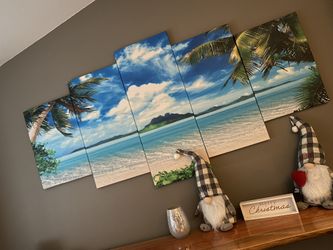 Large Beach 🏝 Canvas