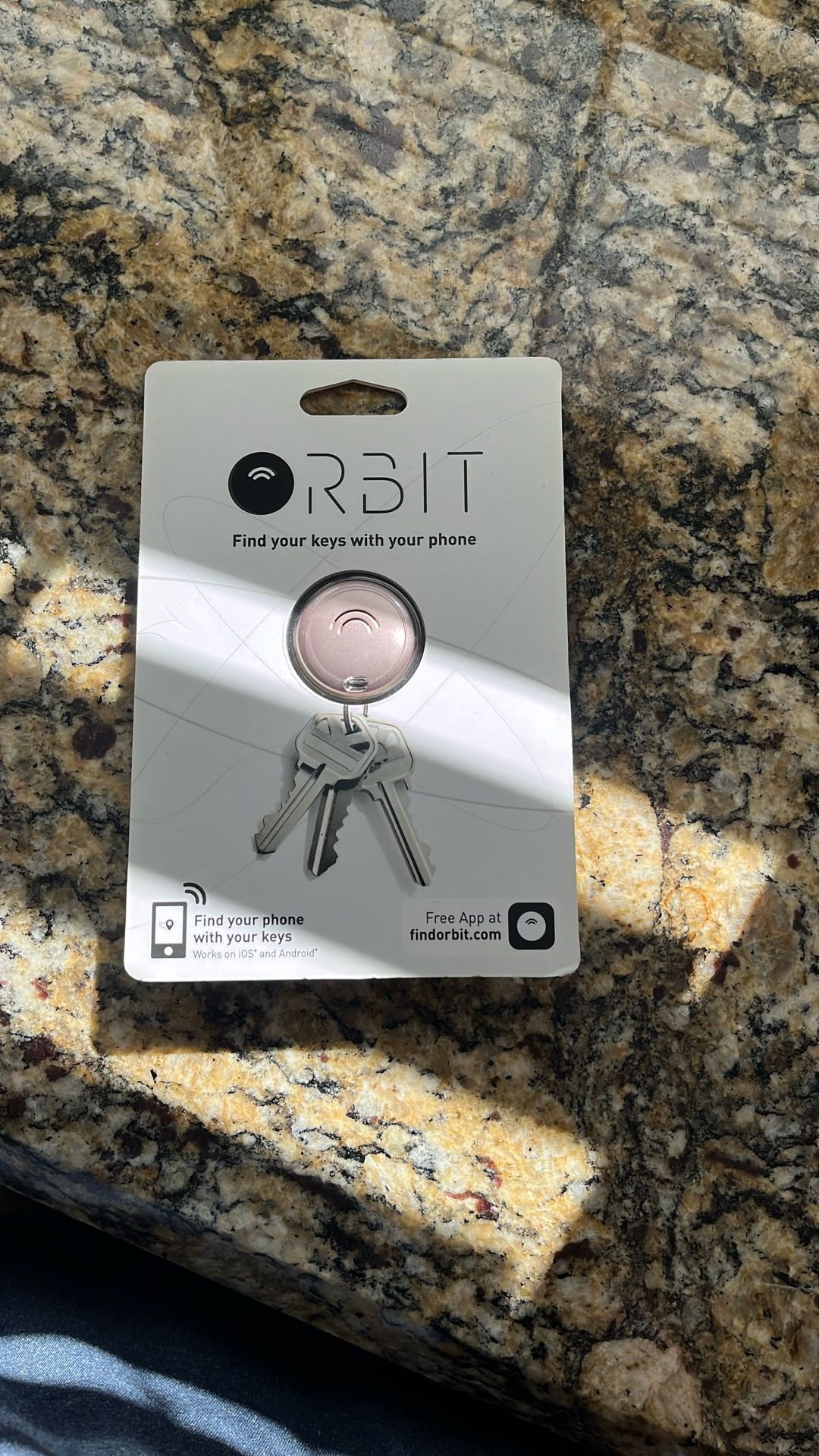 BRAND NEW SEALED ORBIT KEY FINDER iOS ANDROID